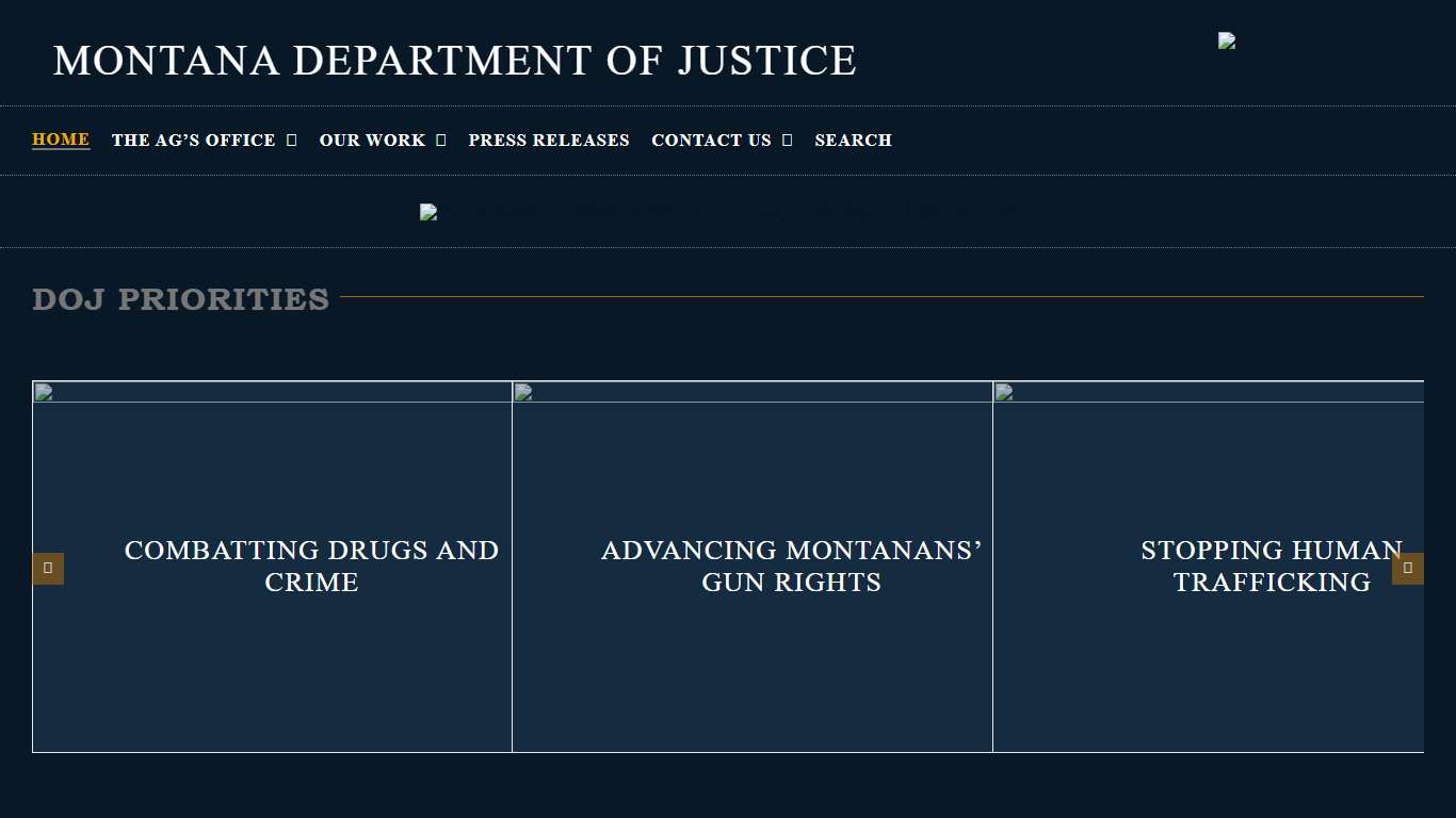 Montana Department of Justice